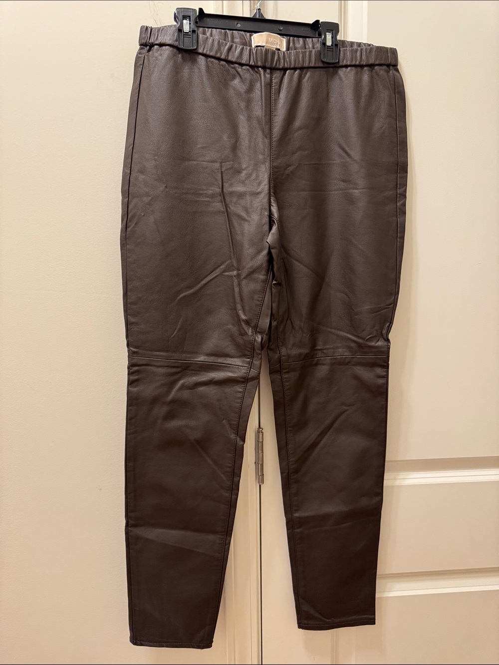 Micheal Kors Women faux leather pants